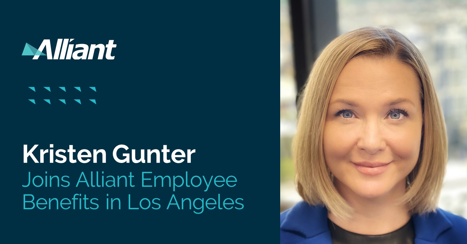 Kristen Gunter Joins Alliant Insurance Services in Los Angeles